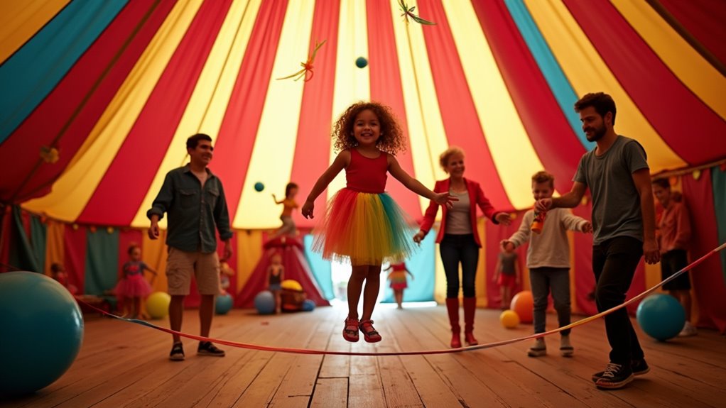 family circus skill workshops