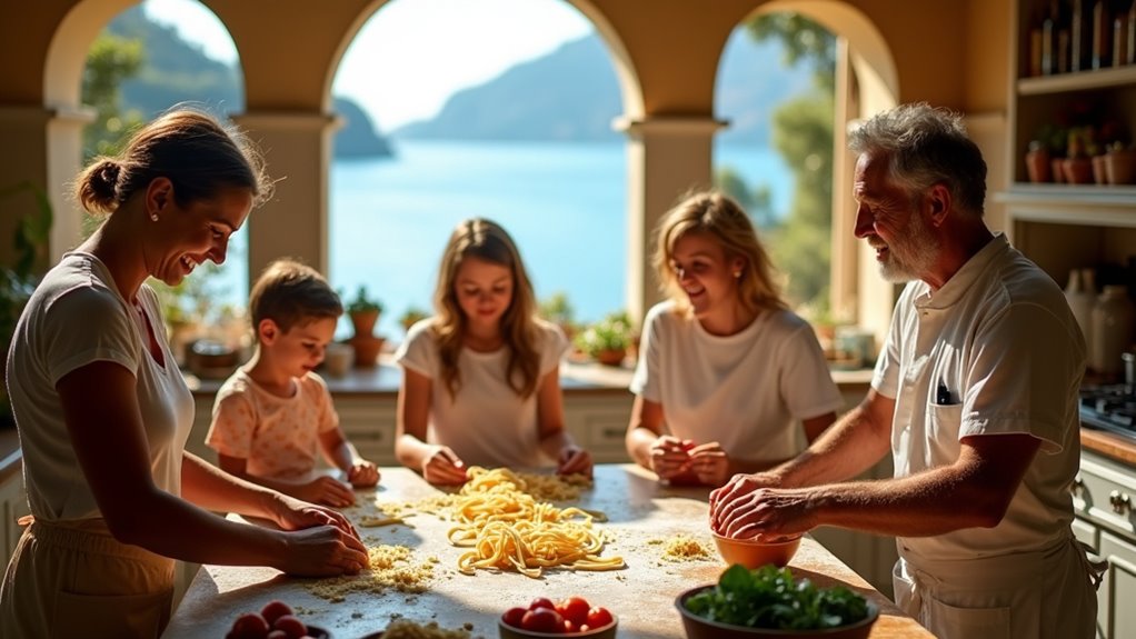 family cooking classes sorrento