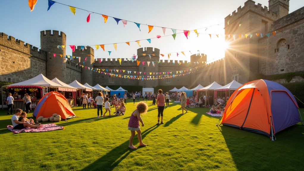 family festival at lulworth castle