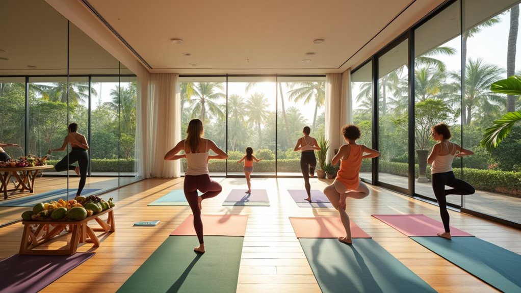 family fitness and spa fun