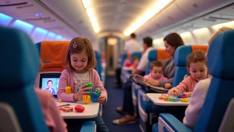 family friendly airline experiences