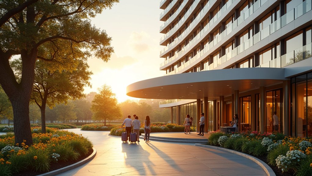 family friendly airport hotel amenities