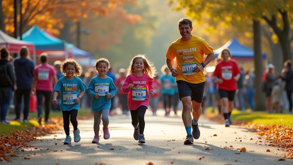 family friendly cause walks