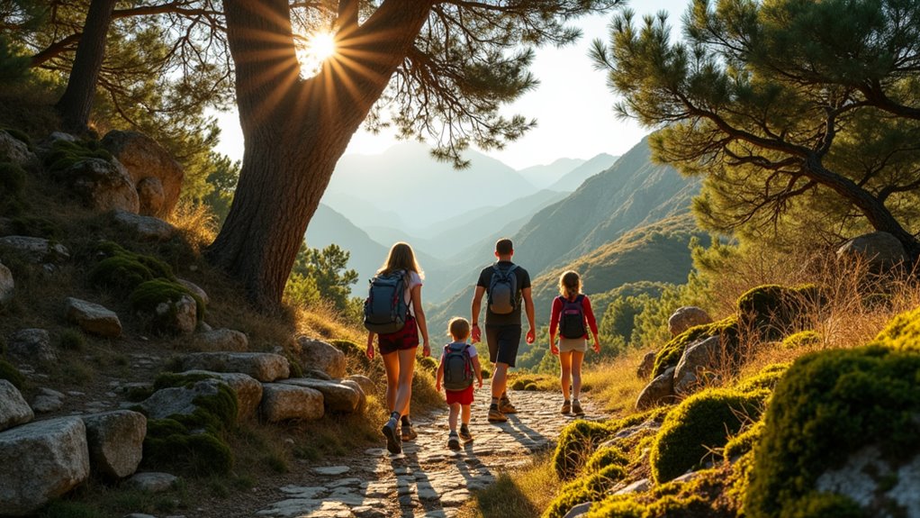 family friendly cave exploration trail