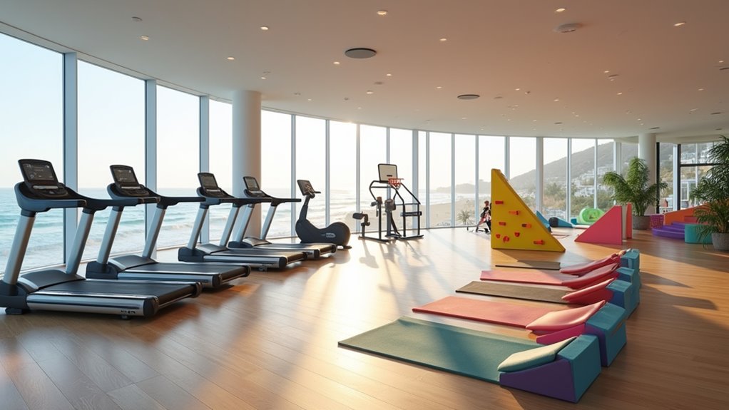family friendly fitness amenities