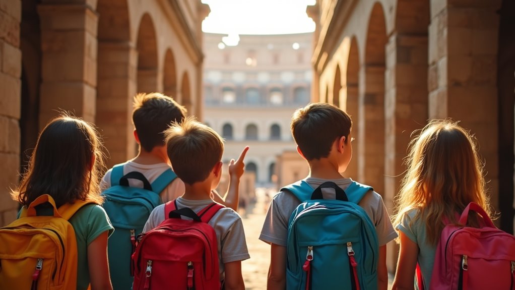 family friendly gladiator adventure