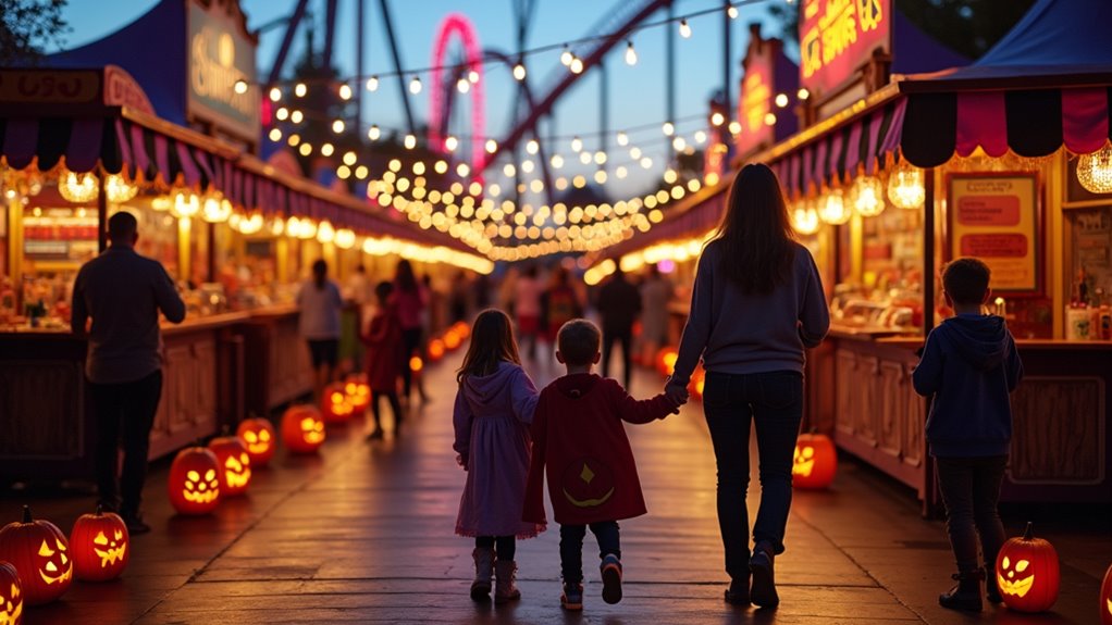 family friendly halloween park activities