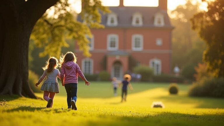 family friendly historical estate