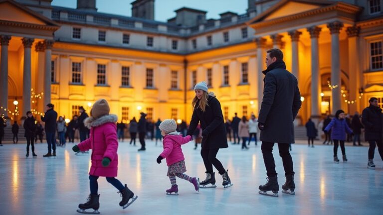 family friendly ice skating adventure