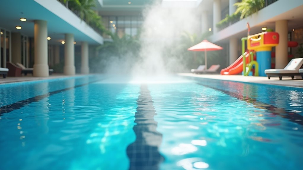 family friendly indoor pool amenities