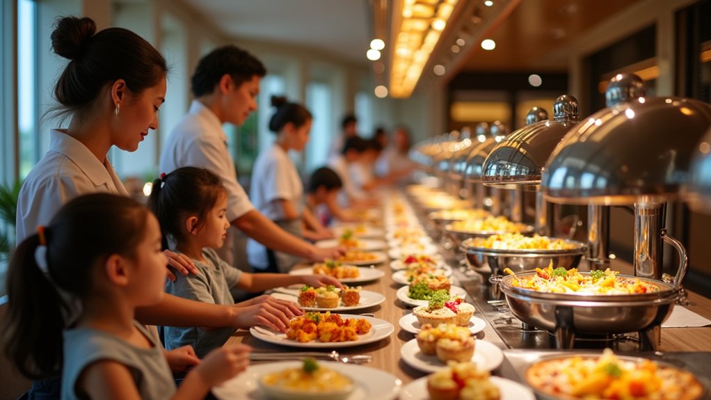 family friendly international buffet