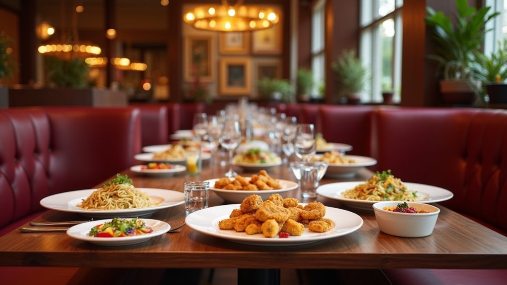 family friendly international restaurant