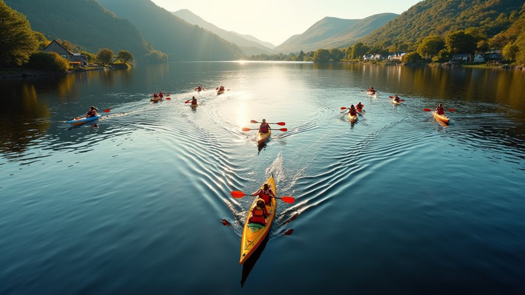 family friendly lake paddling adventures