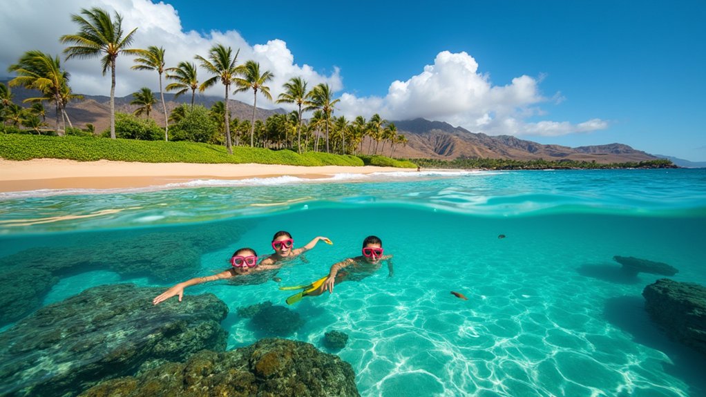 family friendly maui beaches