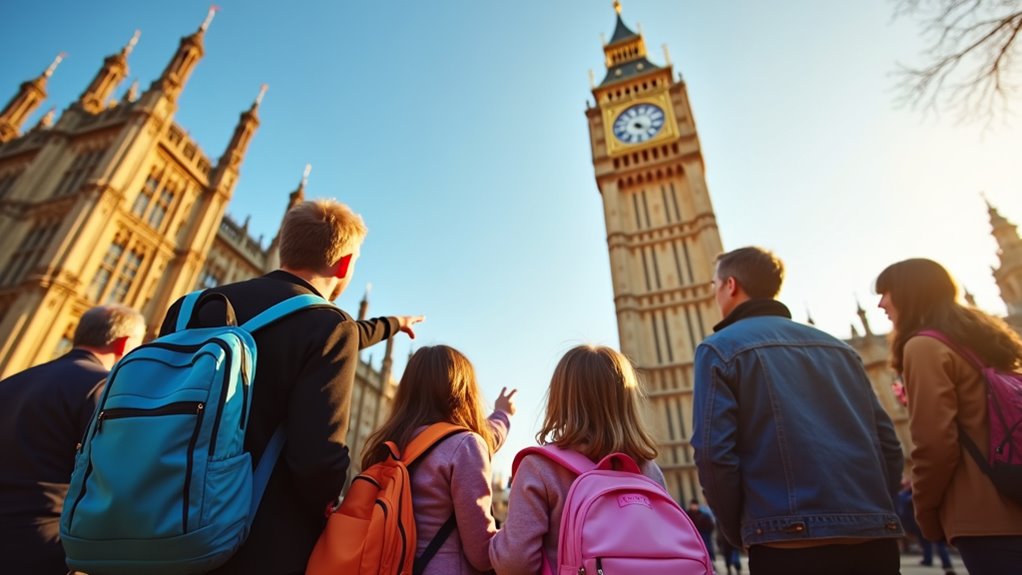 family friendly parliament tour options