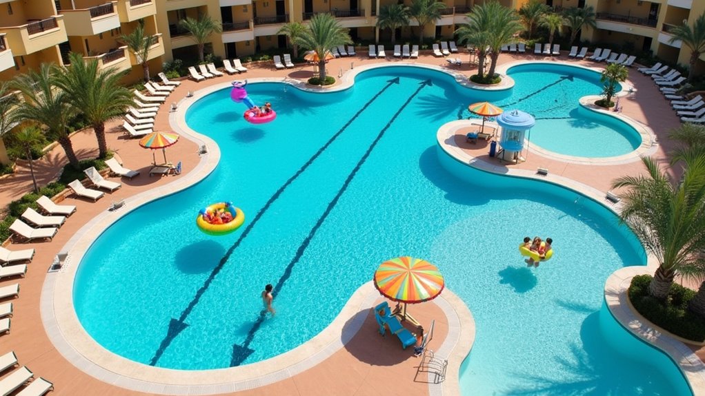 family friendly pool facilities