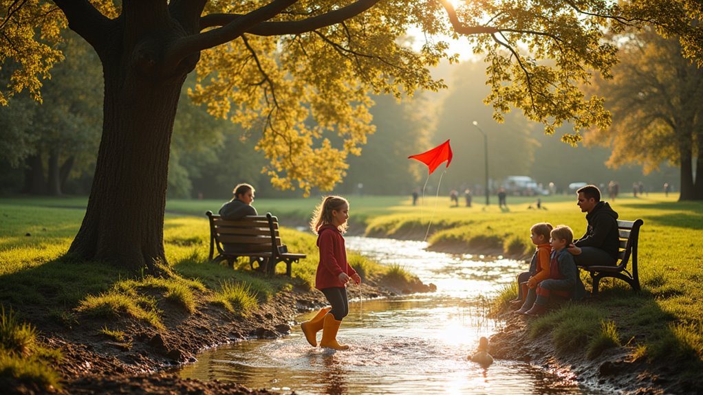 family friendly riverside recreation