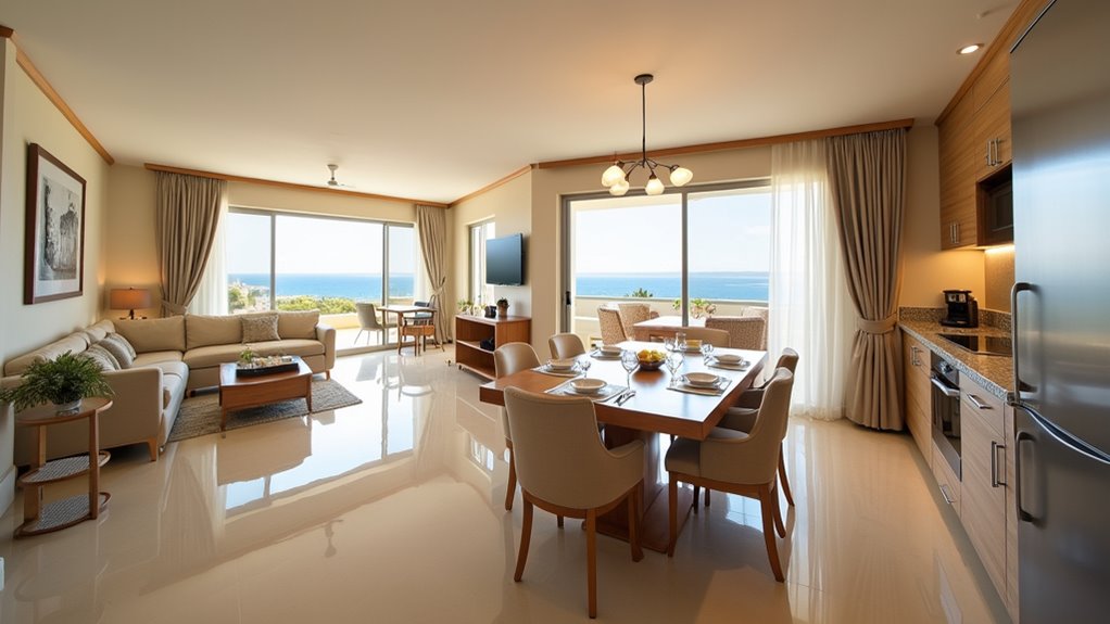 family friendly spacious apartment accommodations