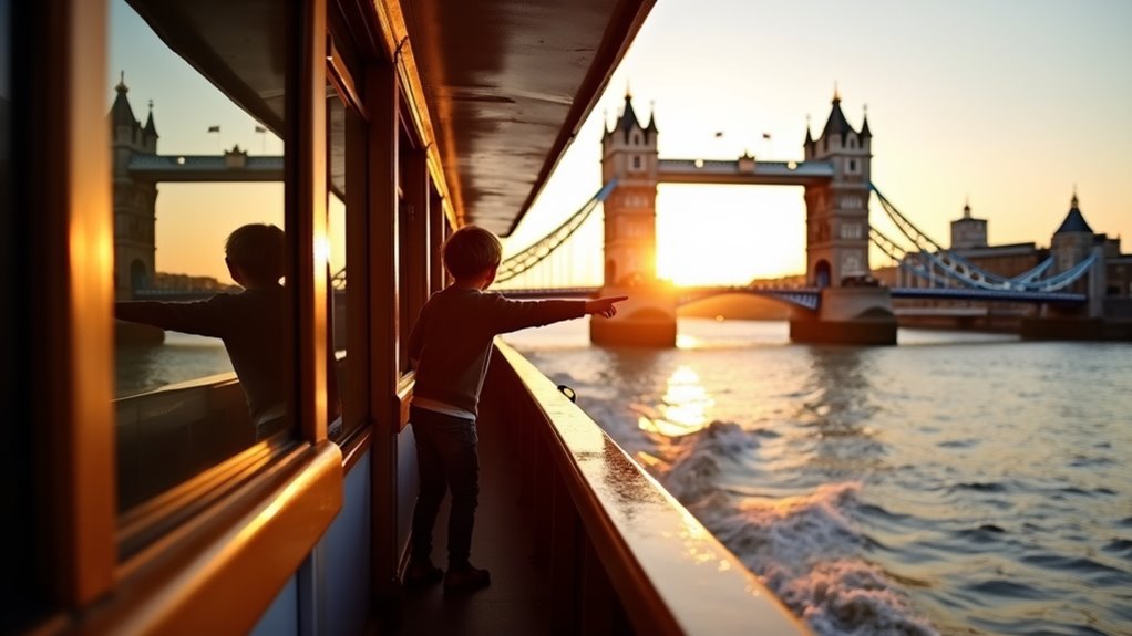 family friendly thames river cruises