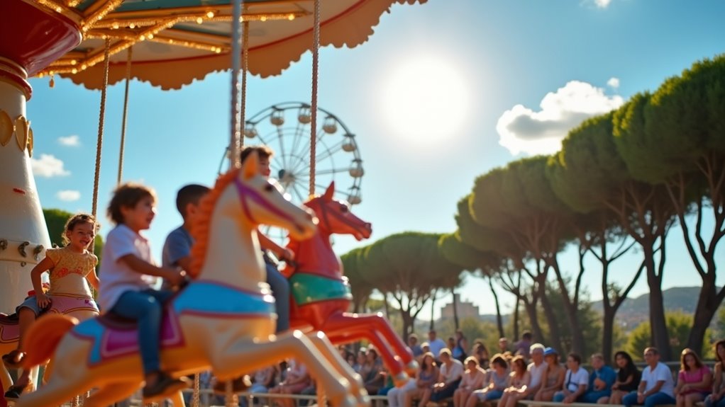 family fun with educational rides