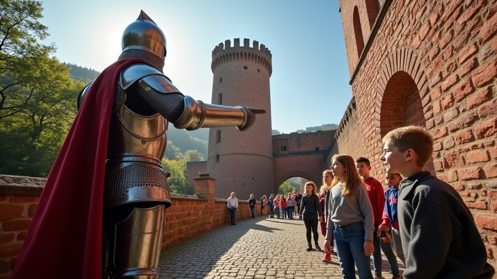 family medieval castle tour