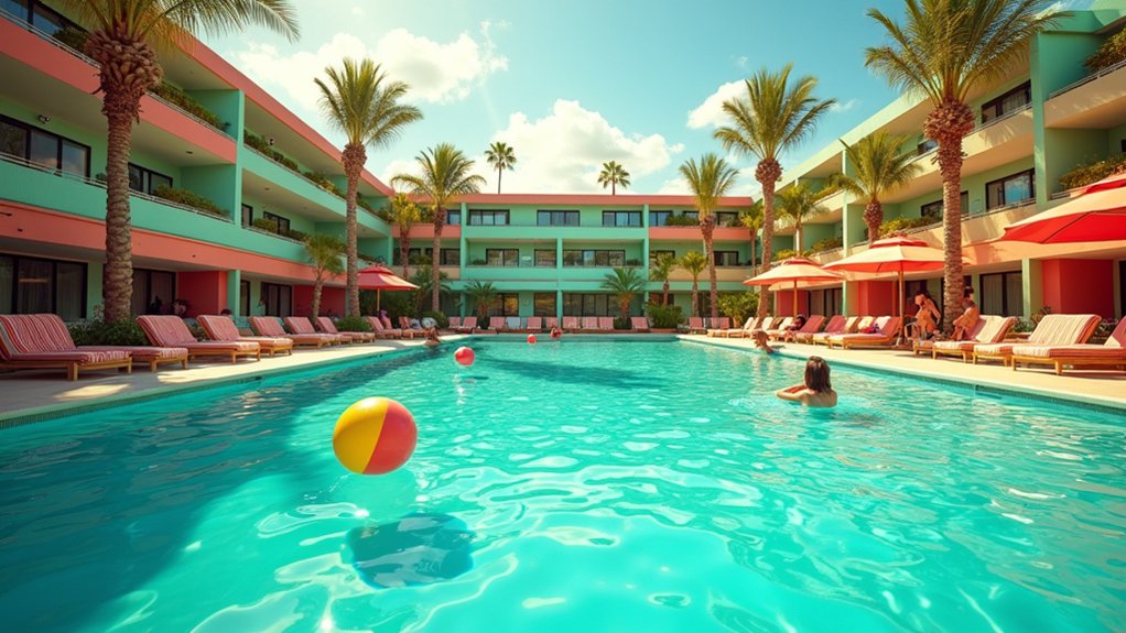 family pools with water slides