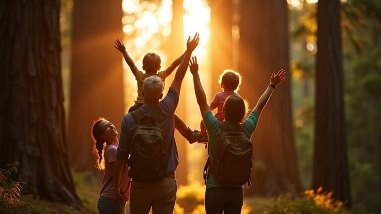 family travel inspiring moments