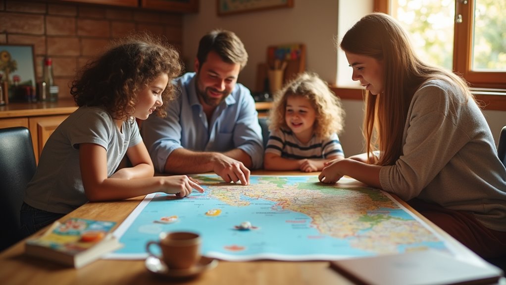 family vacation planning questions
