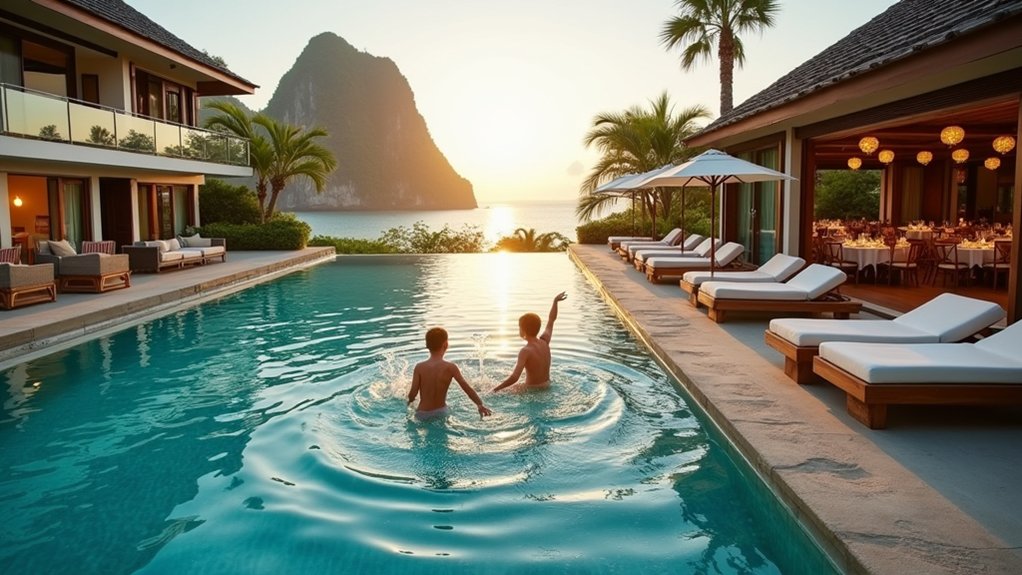 family villas with kid friendly pools