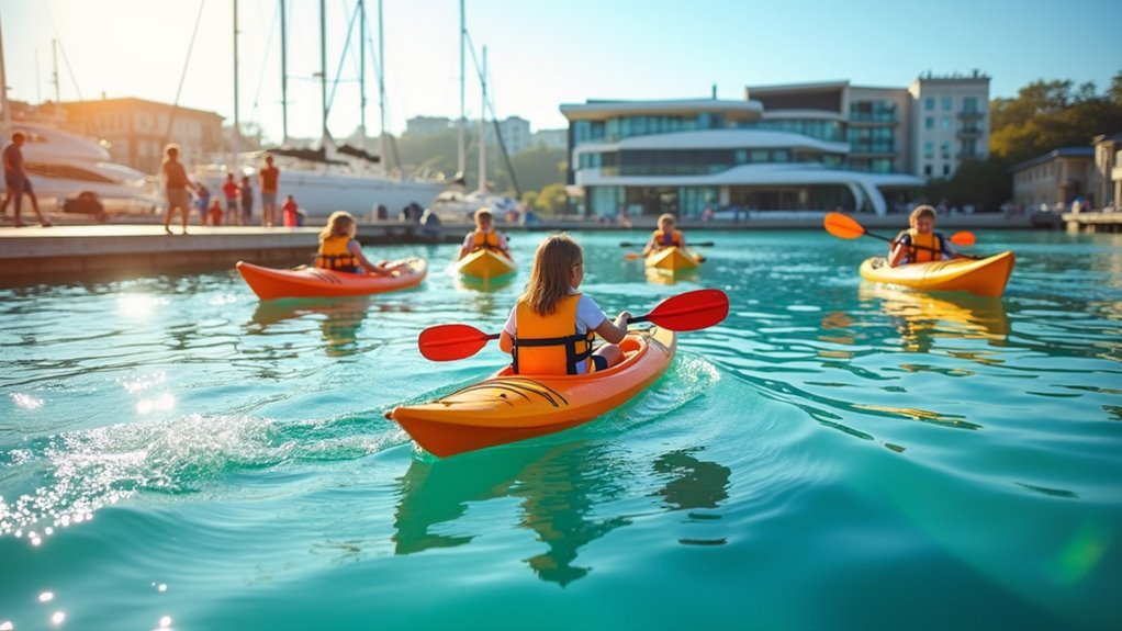 family water sports adventure