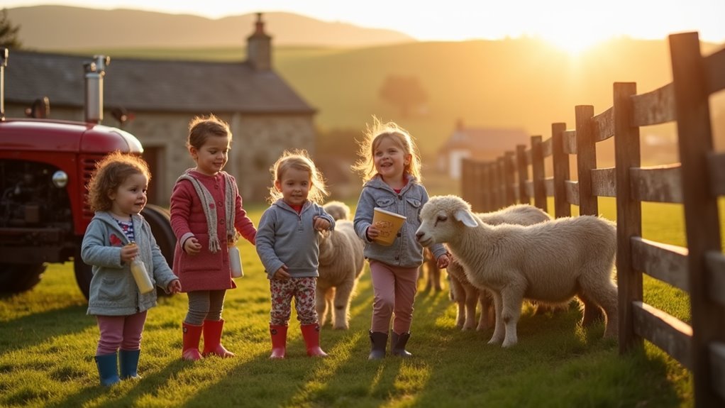 farm animal feeding experience