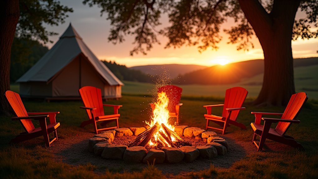 farmstead with scenic pitches