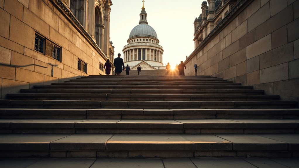 feed birds on st paul s steps