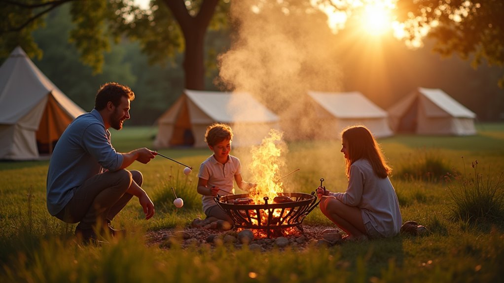 fire basket bbq campfire