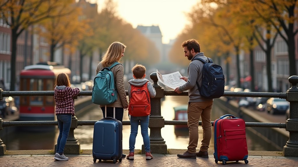 flexible multi country family trips