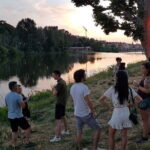 Florence Night Bike Tour with Wine and Aperitivo Picnic included - The Scenic High Point: Piazzale Michelangelo