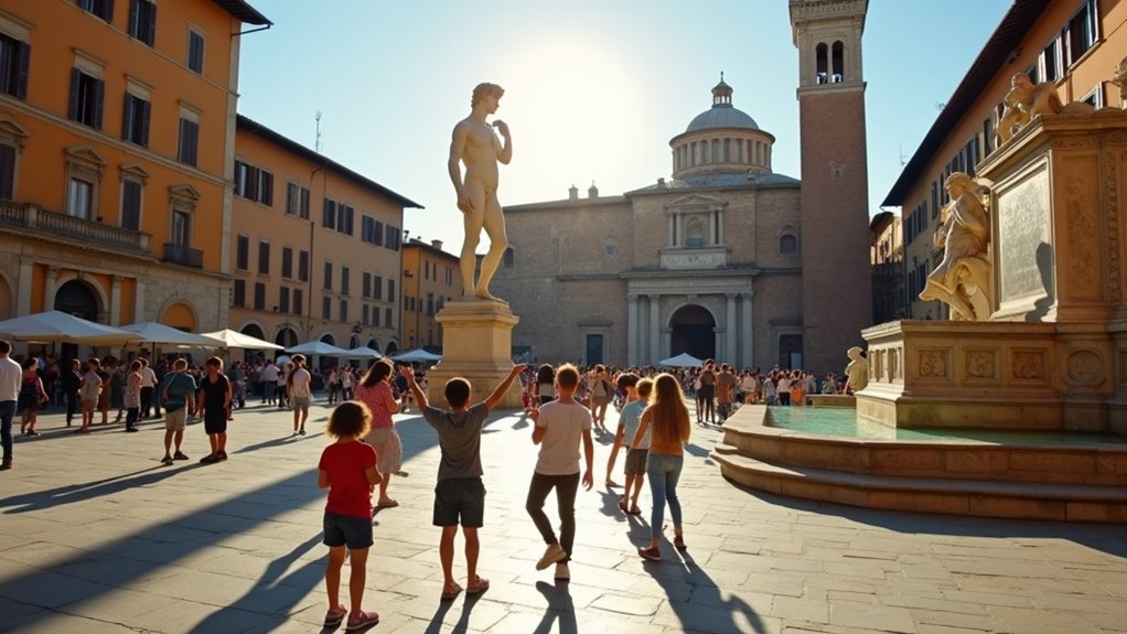 florence outdoor art statues