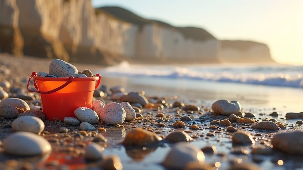 fossil hunting peacehaven cliffs