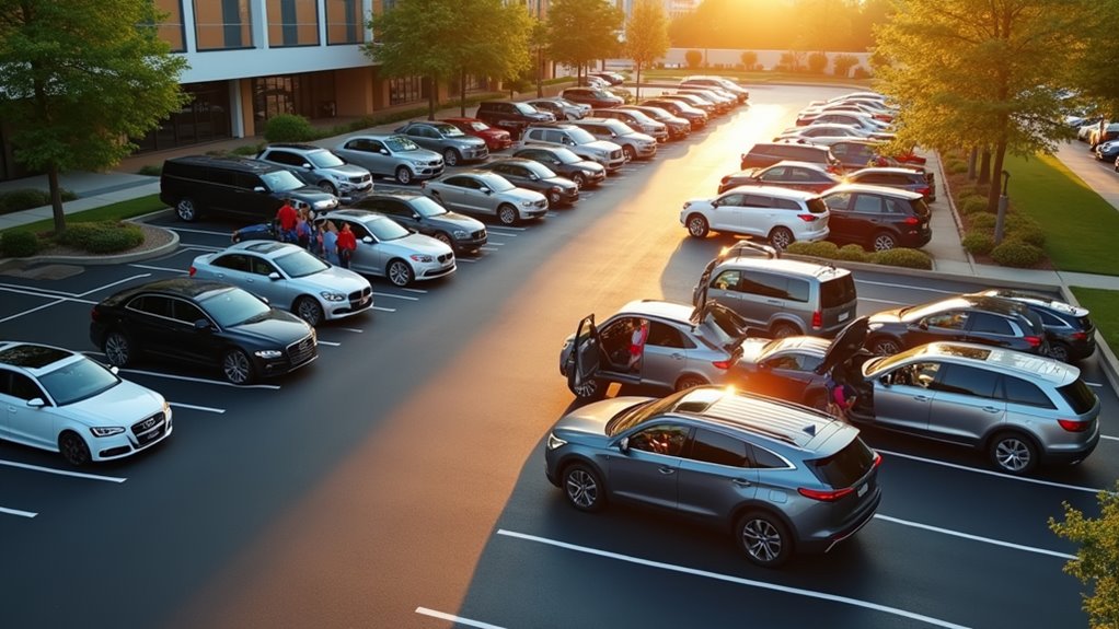 free large vehicle parking