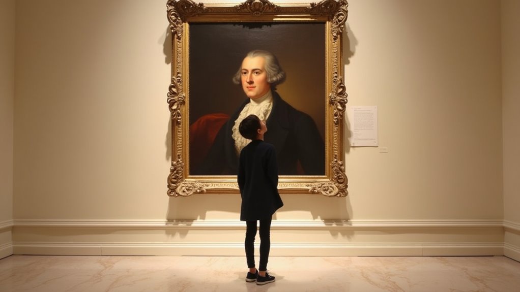 free portraits museum visit