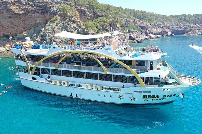 From Antalya To Kemer Mega Star Boat Trip w/Free Transfer - The Value for Money