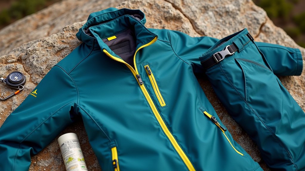 fully taped waterproof gear