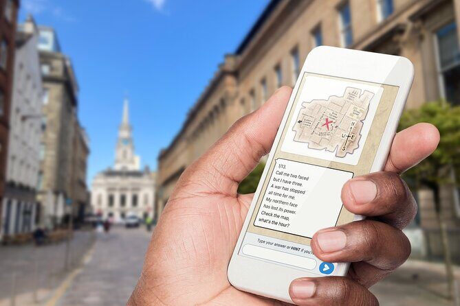 Fun and Flexible Treasure Hunt Around Glasgow with Cryptic Clues - Practical Considerations