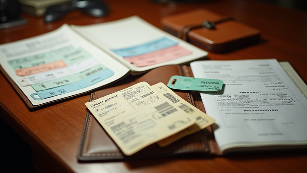 gather flight documentation records