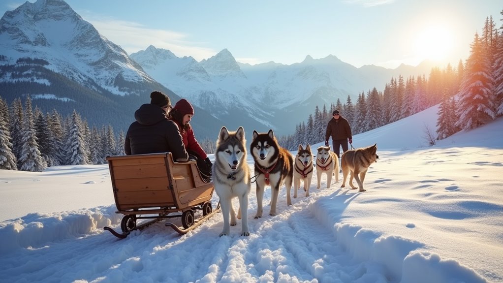 gentle flatland dog sledding