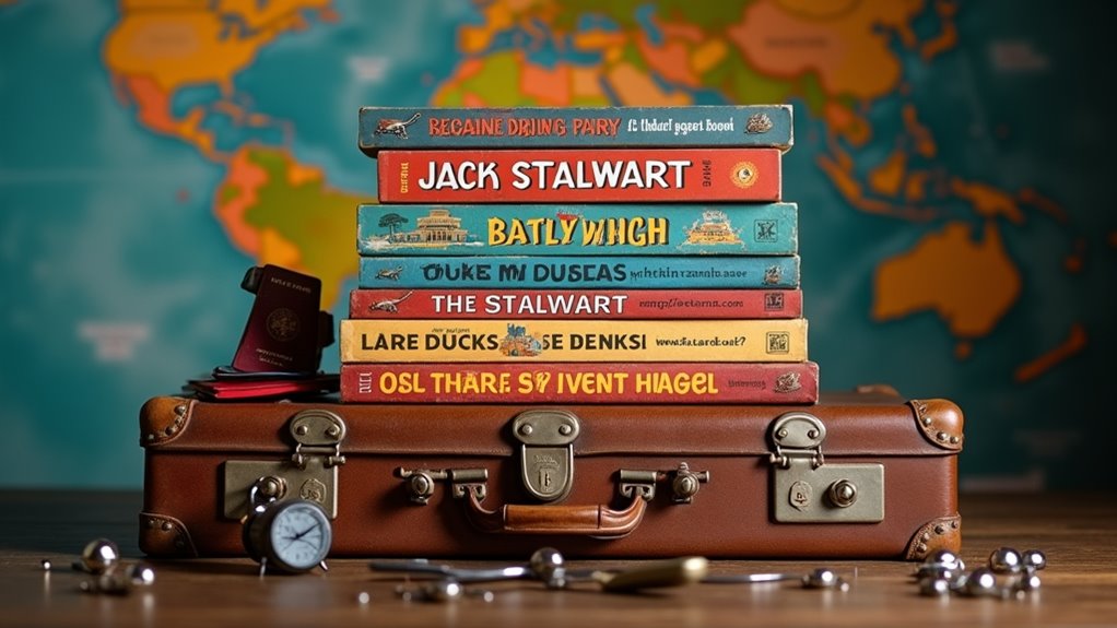 global espionage adventure series