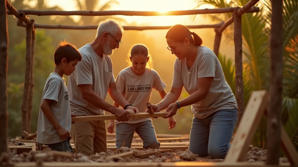 global family volunteer travel