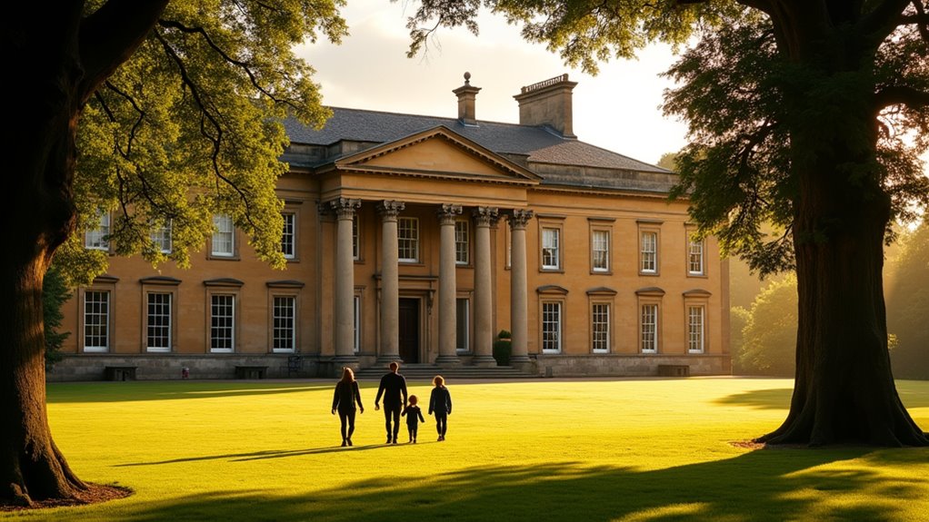 gothic scottish baronial mansion