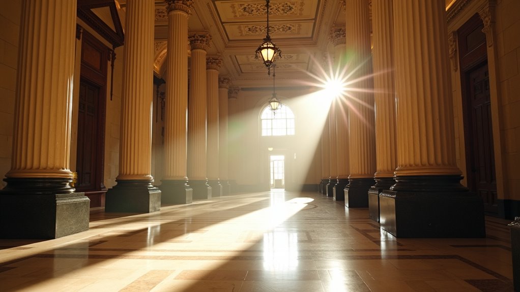 grand art deco banking hall