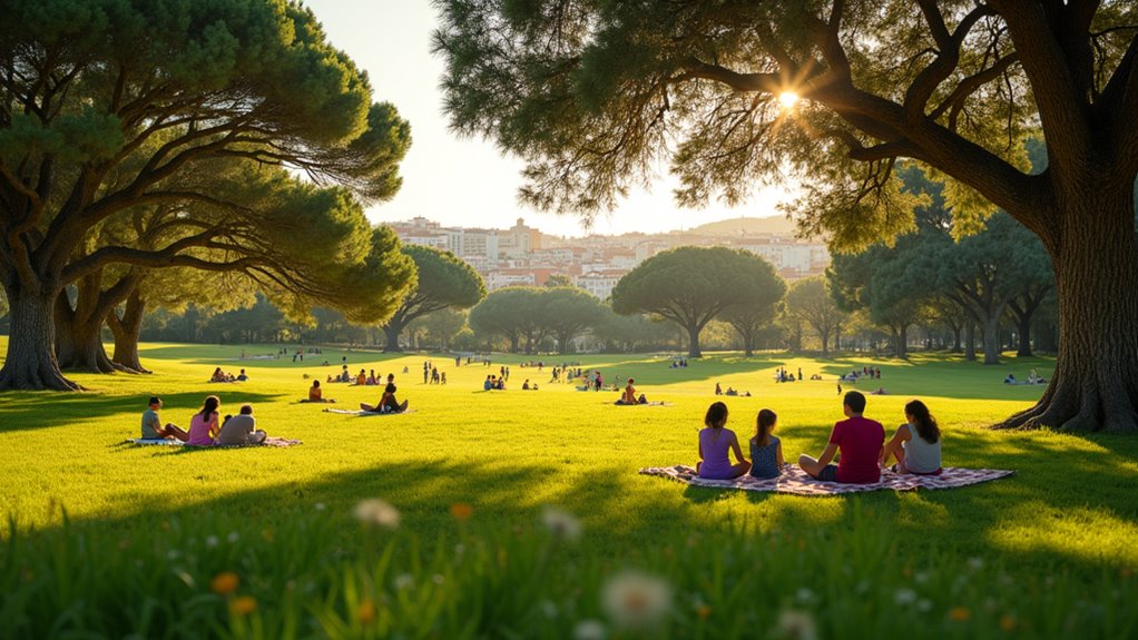 green space family exploration